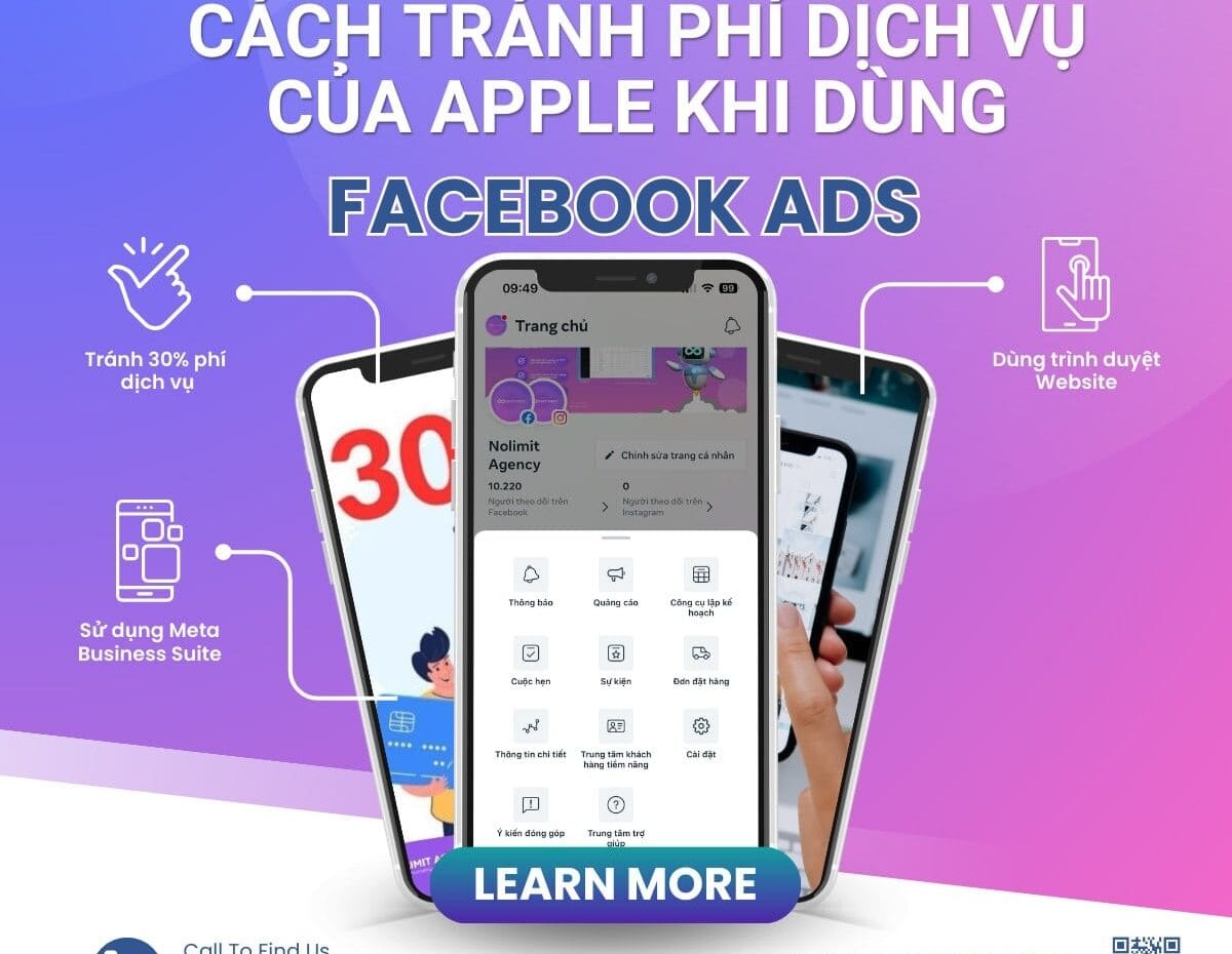 META Hướng Dẫn Người Dùng iPhone Cách Tránh Phí Dịch Vụ Của Apple Khi Đăng Quảng Cáo Facebook